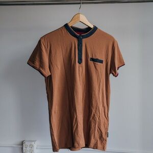 Men's Brown Casual Shirt